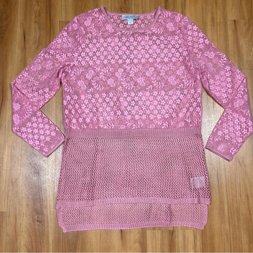 Charlie Paige Women’s Tunics Pink Long Sleeve